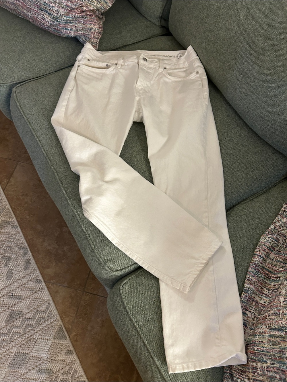 Outerknown White Denim Jeans